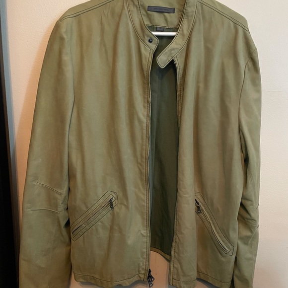 Varvatos 100% calfskin large bomber jacket - Picture 1 of 6
